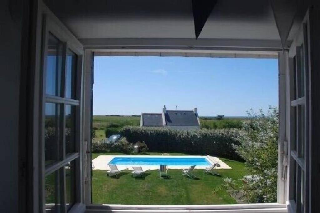 Maison "Ker Galinette " , Belle-Ile-En-Mer, Piscine Chauffee Et Jacuzzi Bangor Ngoại thất bức ảnh
